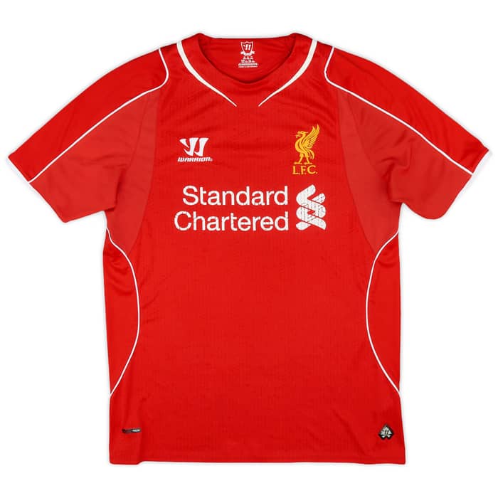 2014-15 Liverpool Home Shirt Gerrard #8 - 5/10 - (M)