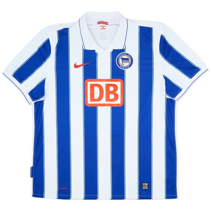 2009-10 Hertha Berlin Home Shirt - 8/10 - (XXL)