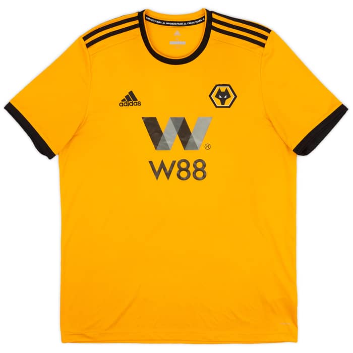 2018-19 Wolves Home Shirt Neves #8 - 9/10 - (XL)