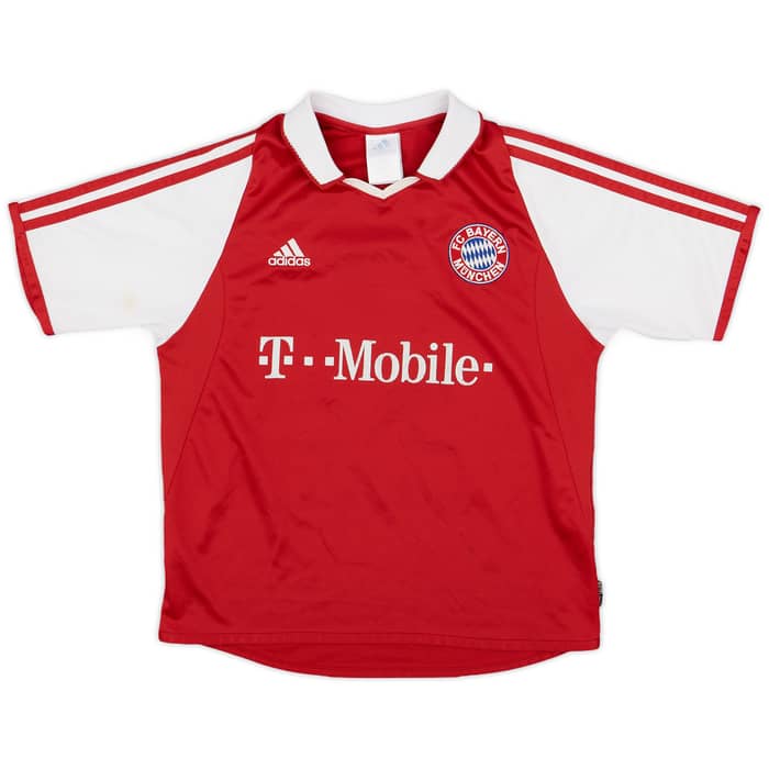 2003-04 Bayern Munich Home Shirt Santa Cruz #24 - 5/10 - (M.Boys)