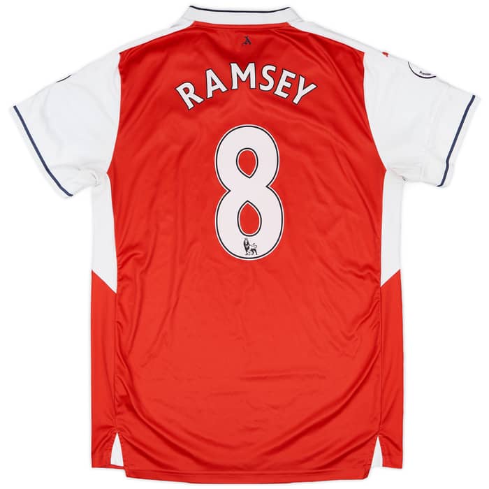 2016-17 Arsenal Home Shirt Ramsey #8 - 7/10 - (L)