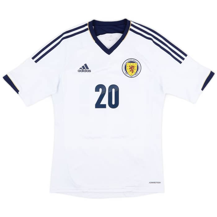 2012-14 Scotland Authentic Away Shirt #20 - 9/10 - (M)