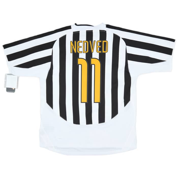 2003-04 Juventus Home Shirt Nedved #11 (XL)
