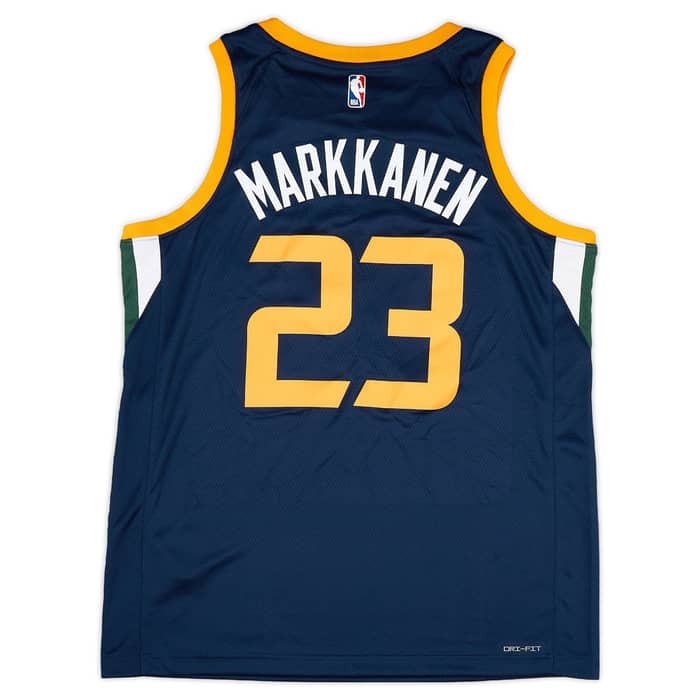 2022 Utah Jazz Markkanen #23 Nike Swingman Jersey (Away) L - W/Tags