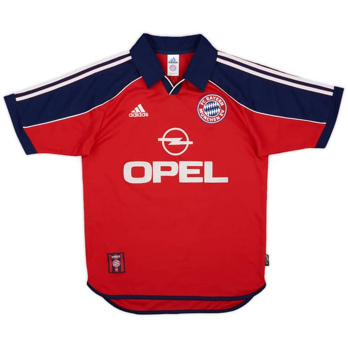 1999-01 Bayern Munich Home Shirt Sergio #13 - 8/10 - (S)