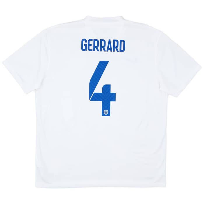 2014-15 England Home Shirt Gerrard #4 - 6/10 - (XL)