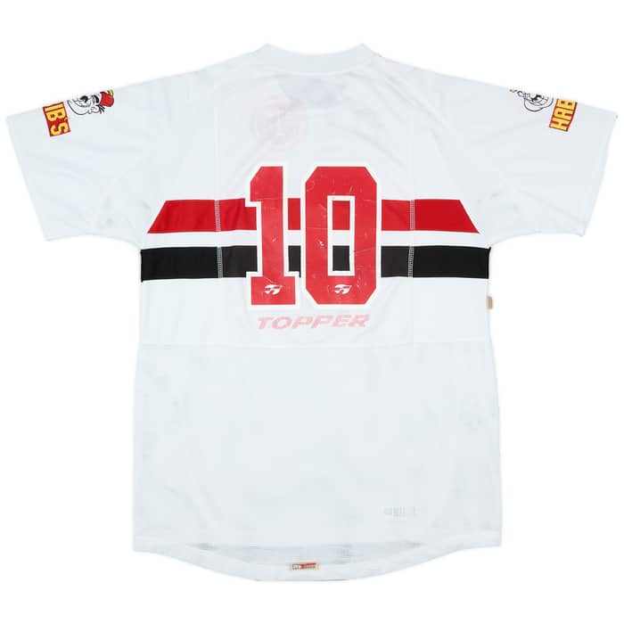 2005 Sao Paulo Home Shirt #10 - 4/10 - (M)
