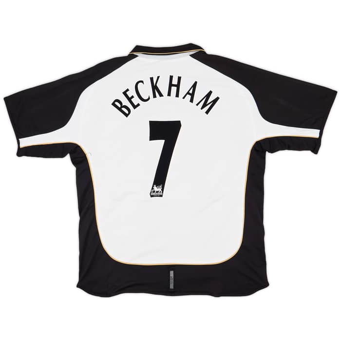 2001-02 Manchester United Centenary Away/Third Shirt Beckham #7 - 7/10 - (XXL)