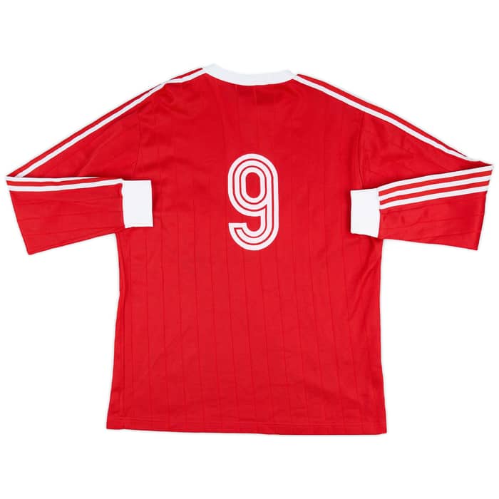 1980s adidas Template L/S Shirt #9 - 8/10 - (XXL)