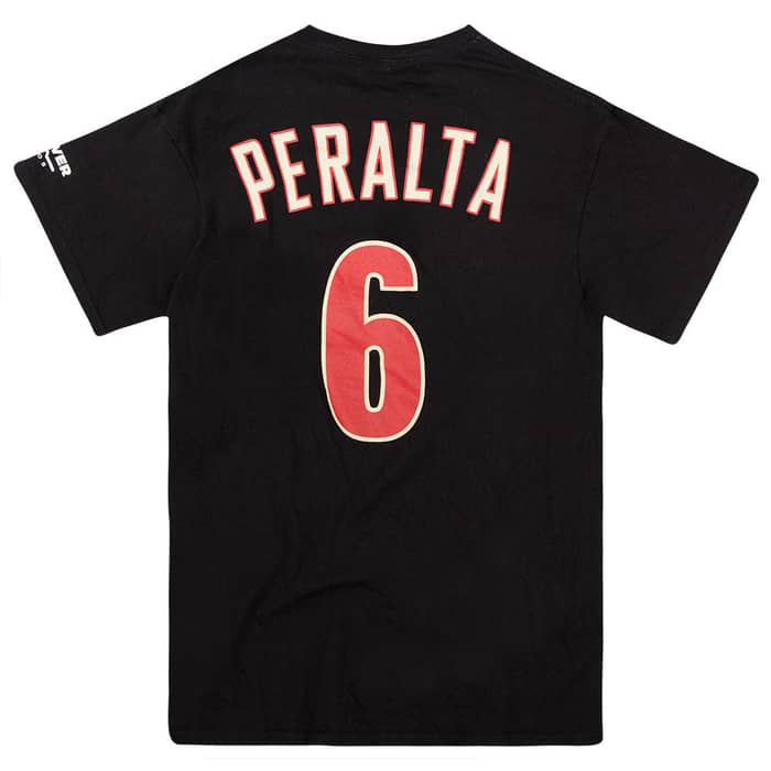 2014-18 Arizona Diamondbacks Peralta #6 Delta Tee M