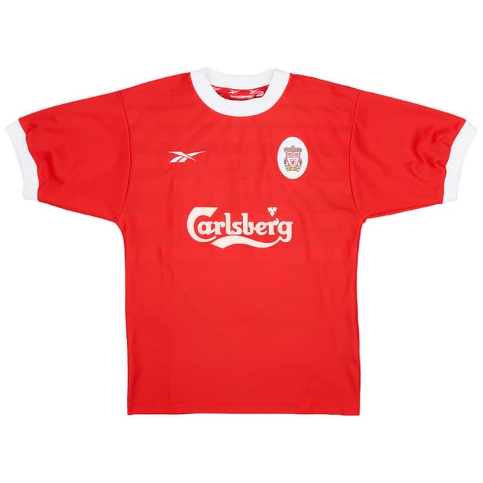 1998-00 Liverpool Home Shirt Carragher #23 - 8/10 - (M)