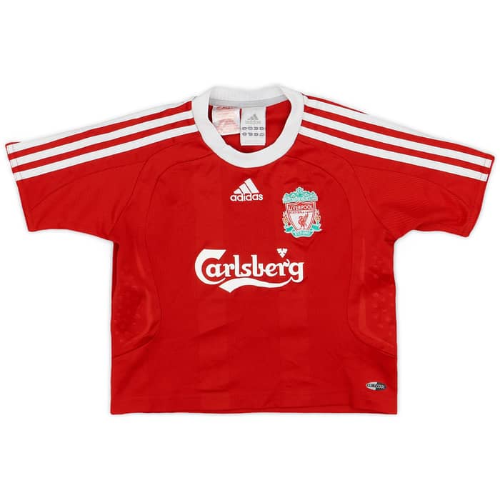 2008-10 Liverpool Home Shirt Torres #9 - 7/10 - (4-5 Years)
