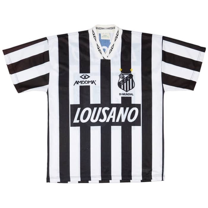 1995 Santos Away Shirt #10 - 9/10 - (XL)