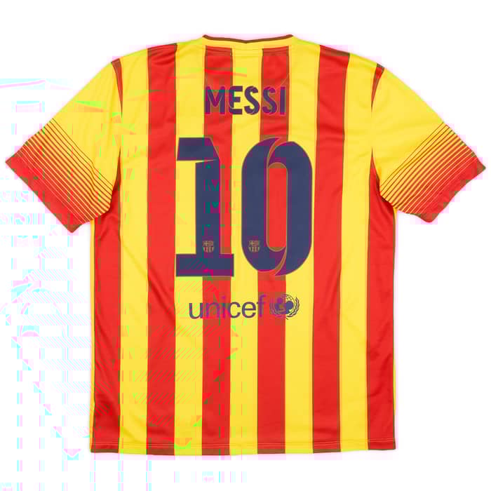 2013-15 Barcelona Away Shirt Messi #10 - 8/10 - (L)