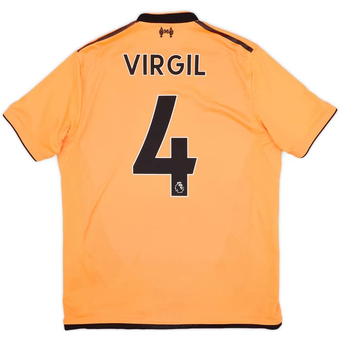 2017-18 Liverpool 125 Years Third Shirt Virgil #4 - 5/10 - (M)