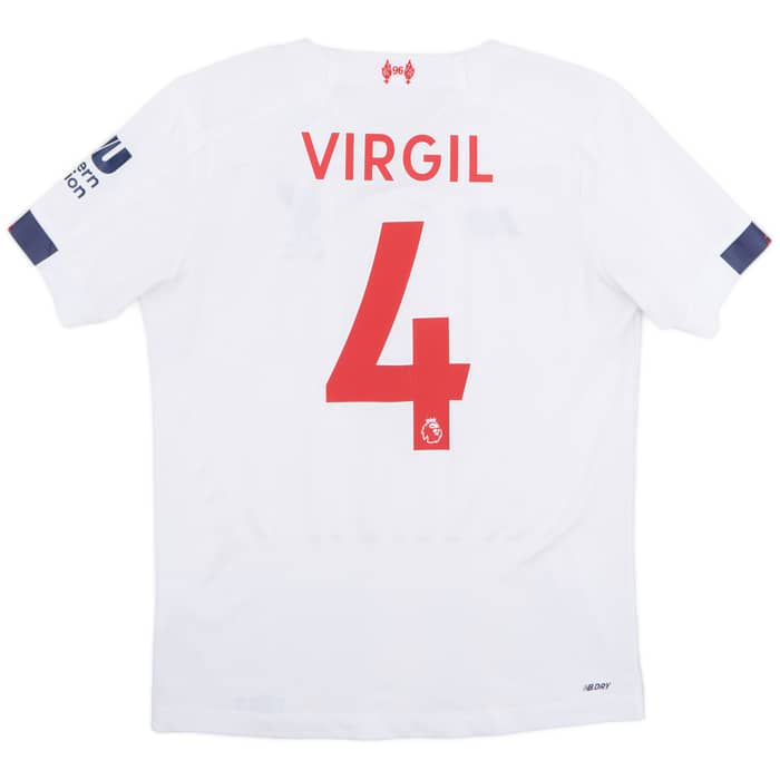 2019-20 Liverpool Away Shirt Virgil #4 - 9/10 - (S)