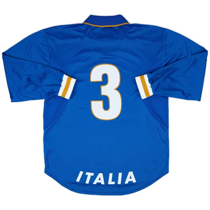 1996-97 Italy Match Issue Home L/S Shirt #3