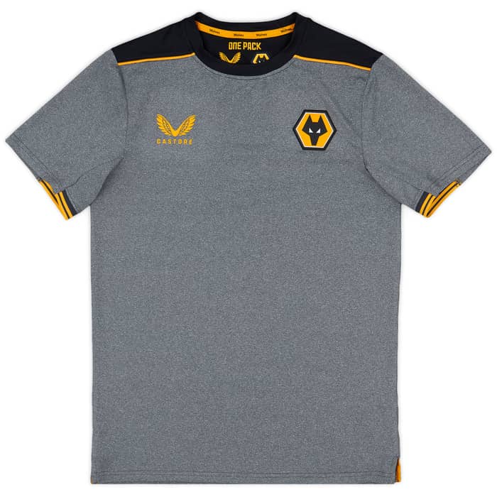 2021-22 Wolves Castore Training Shirt - 9/10 - (XS)