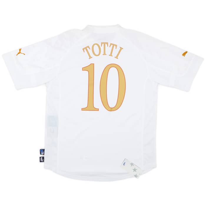 2004-06 Italy Away Shirt Totti #10 (XL)