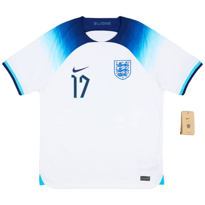 2022-23 England Home Shirt Saka #17