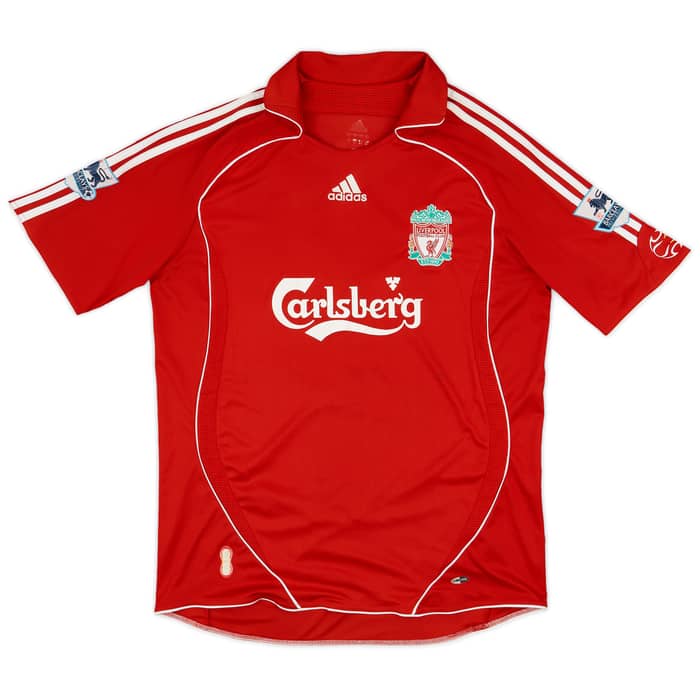 2006-08 Liverpool Home Shirt Fowler #9 - 5/10 - (L)
