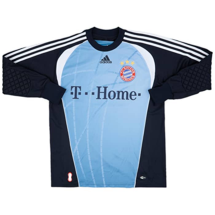 2007-08 Bayern Munich GK Shirt Kahn #1 - 7/10 - (XL.Boys)