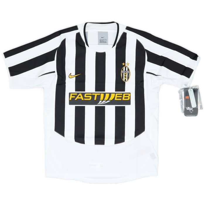 2003-04 Juventus Home Shirt Nedved #11 (L.Boys)