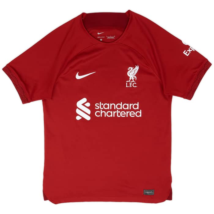 2022-23 Liverpool Home Shirt M.Salah #11 - 8/10 - (S)