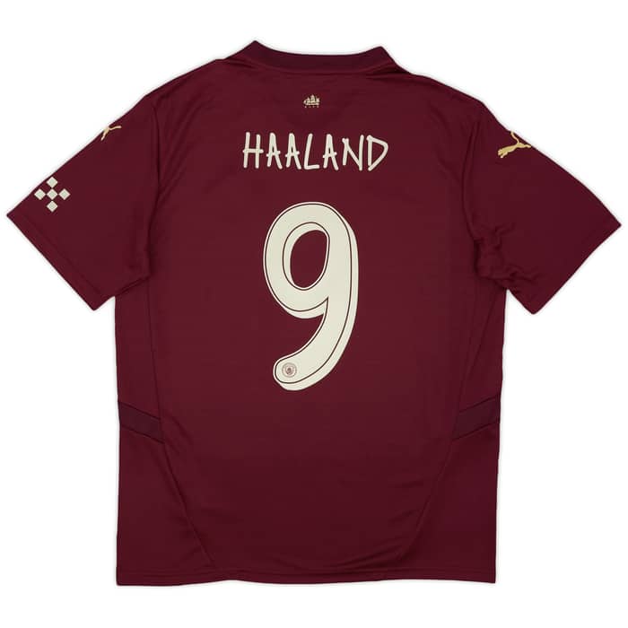 2024-25 Manchester City Third Shirt Haaland #9 (L)