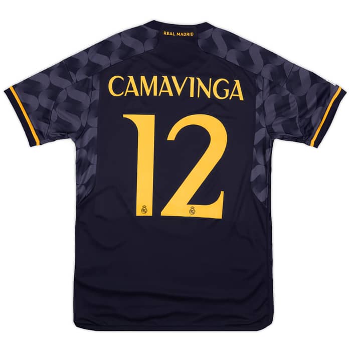2023-24 Real Madrid Away CL Shirt Camavinga #12 (M)