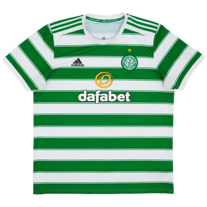 2021-22 Celtic Home Shirt - 5/10 - (XL)