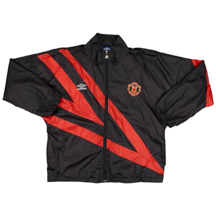 1992-93 Manchester United Umbro Track Jacket - 6/10 - (M)