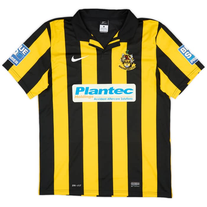 2012-13 Southport Match Issue Home Shirt Joyce #20