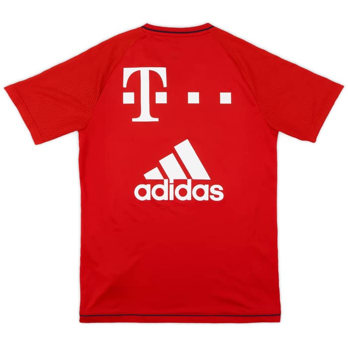 2017-18 Bayern Munich Player Issue adizero Training Shirt PT #19 - 9/10 - (M)