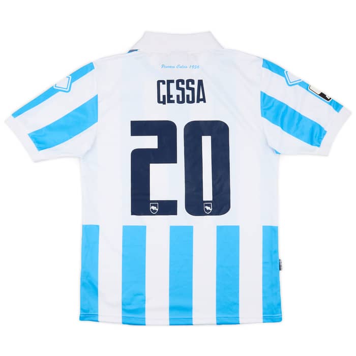 2011-12 Pescara Match Worn Home Shirt Gessa #20