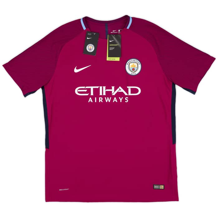 2017-18 Manchester City Away Shirt Kompany #4 (XL)