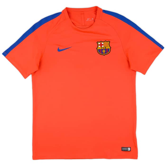 2016-17 Barcelona Nike Training Shirt - 8/10 - (L)