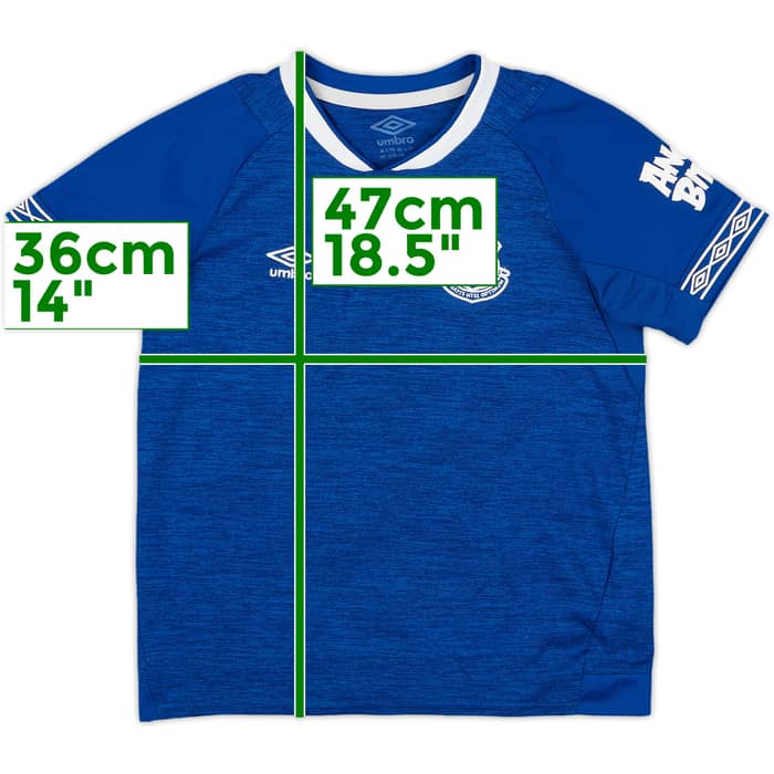 2018-19 Everton Home Shirt Richarlison #30 - 9/10 - (S.Boys)