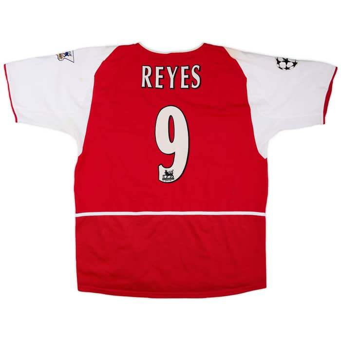 2002-04 Arsenal Home Shirt Reyes #9 - 8/10 - (XXL)