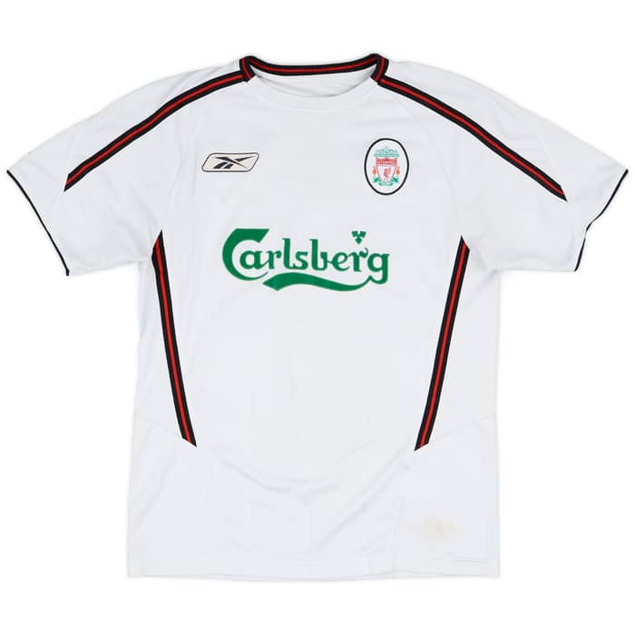 2003-04 Liverpool Away Shirt Hyypia #4 - 5/10 - (S)