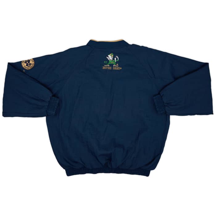 1990s Notre Dame Fighting Irish Pro Player Pullover Jacket - 9/10 - (XL)