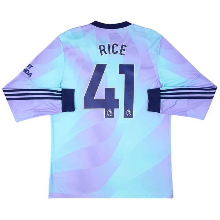 2024-25 Arsenal Third L/S Shirt Rice #41