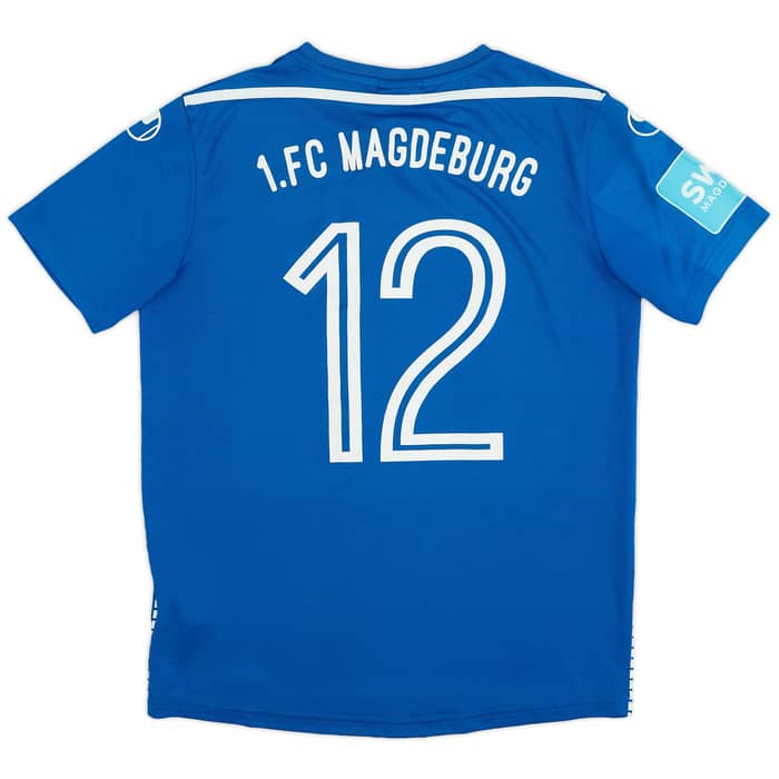 2019-20 FC Magdeburg Youth Home Shirt #12 - 8/10 - (S)