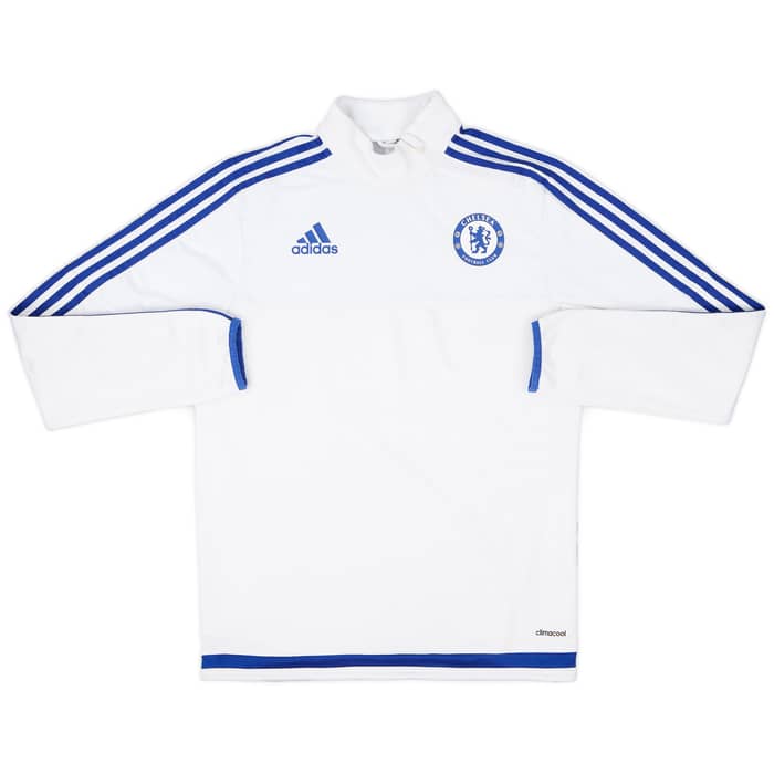 2015-16 Chelsea adidas 1/4 Zip Training Top - 7/10 - (S)