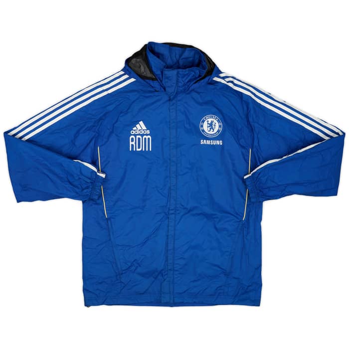 2011-12 Chelsea Staff Issue adidas Hooded Rain Jacket RDM (Roberto Di Matteo) - 6/10 - (M)
