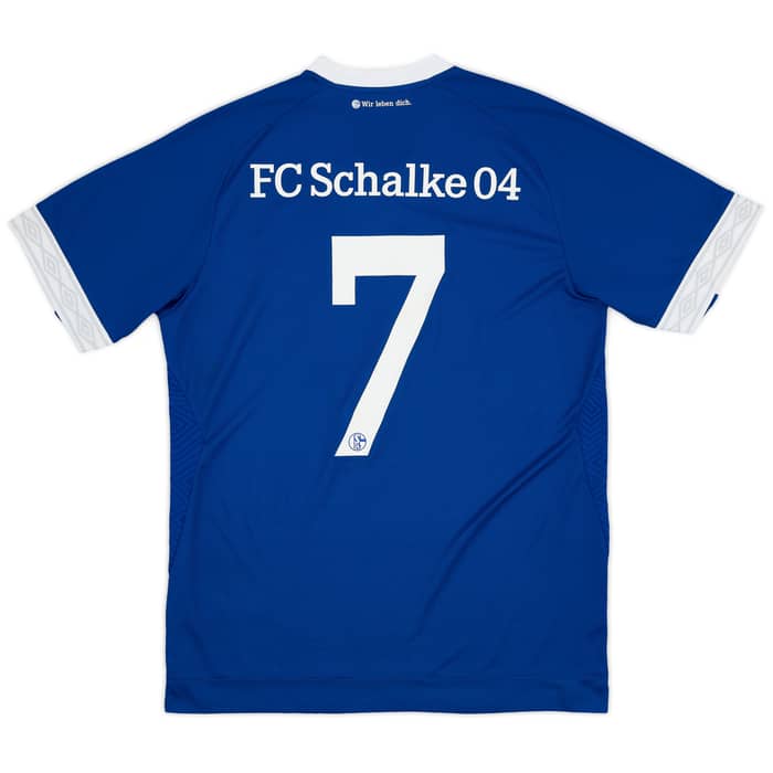 2018-19 Schalke Home Shirt #7 - 6/10 - (M)