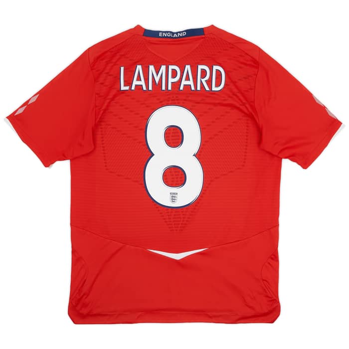 2008-10 England Away Shirt Lampard #8 - 6/10 - (L)