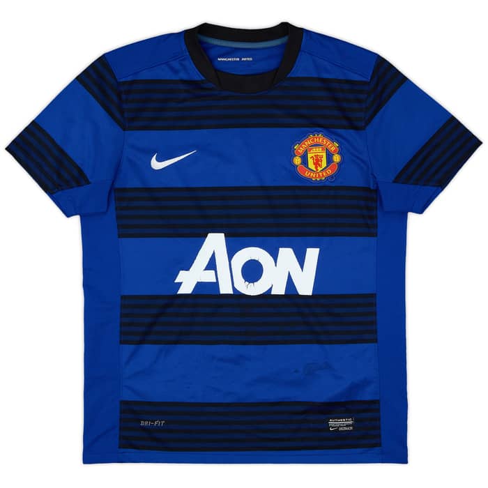 2011-13 Manchester United Away Shirt Evra #3 - 6/10 - (S)