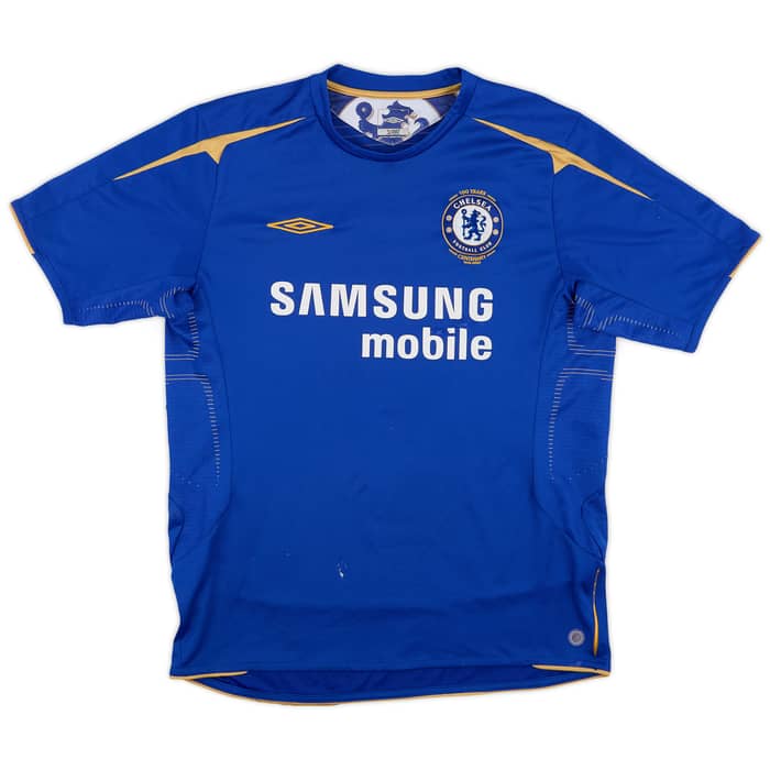 2005-06 Chelsea Centenary Home Shirt Lampard #8 - 5/10 - (L)