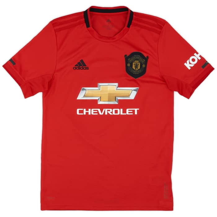 2019-20 Manchester United Home Shirt B.Fernandes #18 - 9/10 - (S)